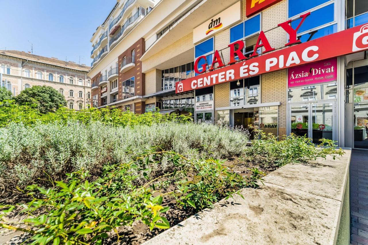 Bpr Garay Suite With Rooftop Terrace & A/C Budapesta Exterior foto
